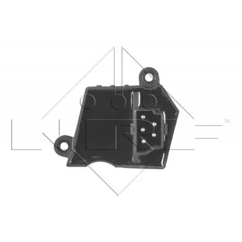 Резистор вентилятора печки BMW 3 (E46)/5 (E39) 00- (342001)