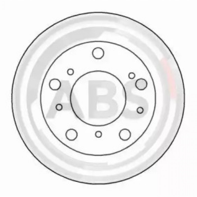 Тормозной диск Ducato (256x13) (15035)