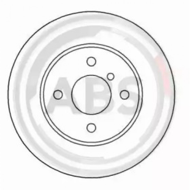 Тормозной диск E30/E34 87-96 (300x10) (15766)