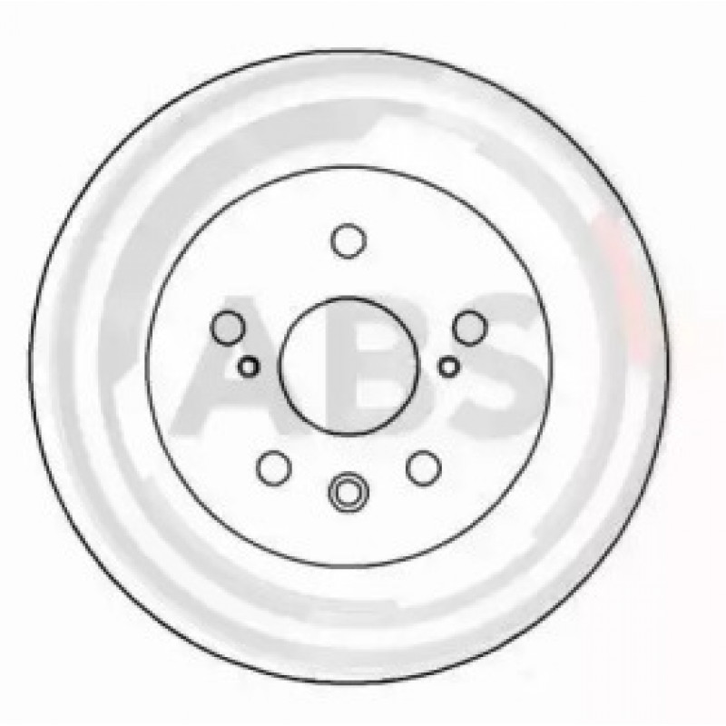 Тормозной диск задн. Camry/Scepter/RX 91-06 (16277)