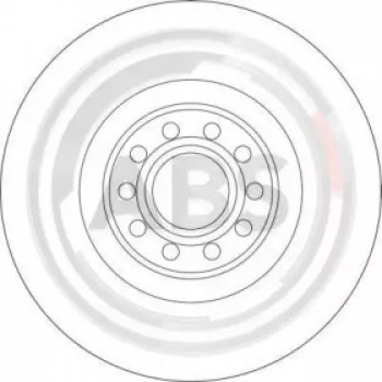 Тормозной диск пер. A8/A6/Phaeton 96-10 (16929)