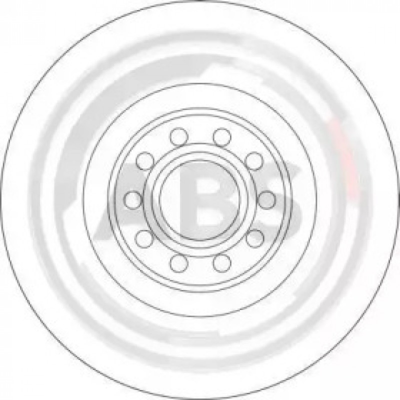 Тормозной диск пер. A8/A6/Phaeton 96-10 (16929)