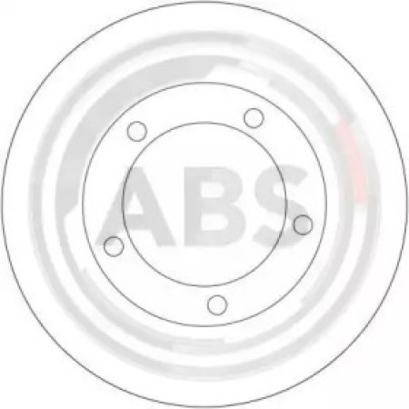 Тормозной диск пер. Prado/Land Cruiser/Macho/LX/Land Cruiser 98-08 (17189)