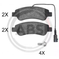 Задні гальмівні колодки A.B.S. для Citroen Jumper, Fiat Ducato, Peugeot Boxer (06-) (Bosch) 35067