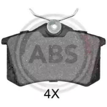 Колодки тормозные задн. Caddy III/IV/Passat/Audi A4/A6 (Lucas) (16.4mm) (36623/1)