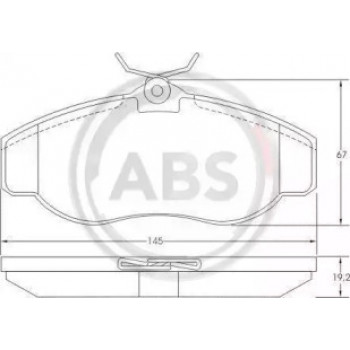 Колодки тормозные пер. Discovery/Range Rover 94-04 (36941)