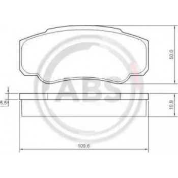 Тормозные колодки зад. Jumper/Ducato/Boxer 02-06 (37333)