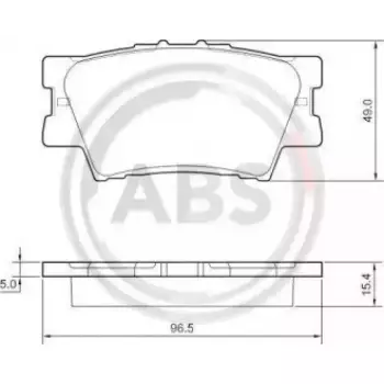 Тормозные колодки зад.TOYOTA CAMRY/RAV4 III/RAV4 IV 2.0-3.5 06- (37545)