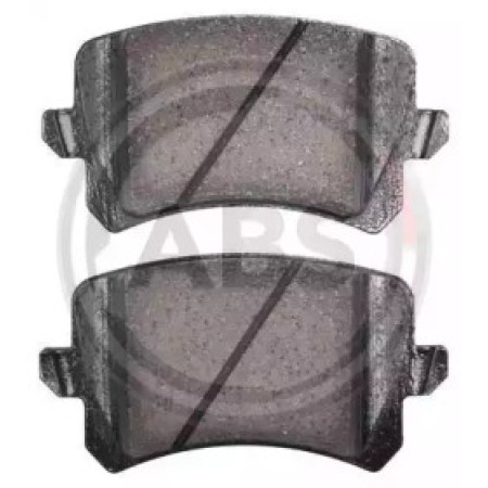 Задні гальмівні колодки A.B.S. для Volkswagen Caddy III, Golf V, Audi A4 (03-) 37739