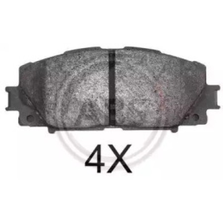Передні гальмівні колодки A.B.S. для Toyota Prius (08-) 37755