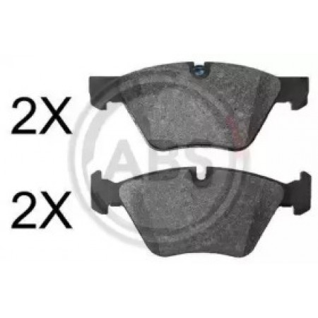 Передні гальмівні колодки A.B.S. для BMW 5-Series F10, F11 (09-17) 37786