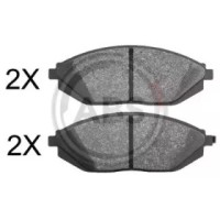 Передние тормозные колодки A.B.S. для Chevrolet Spark (10-) 37842