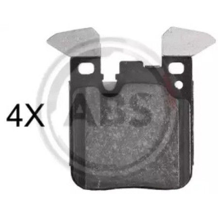 Колодки тормозные задн. F20/F21/F22/F23/F87 (11-21) (37953)