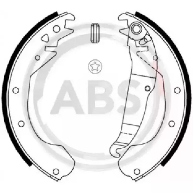 Колодки тормозные  задн. Astra/Combo/Corsa/Kadett (81-03) (8807)