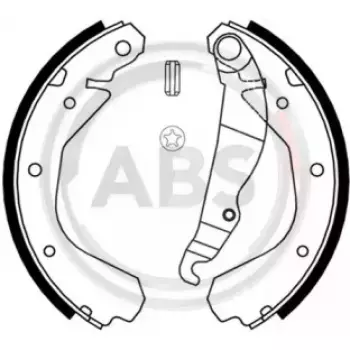 Колодки тормозные  задн. Astra/Corsa/Kadett/Nova (85-99) (8809)