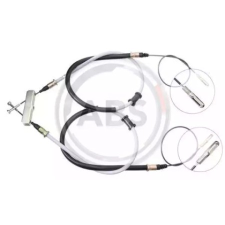 Трос ручного тормоза Vectra/Omega/Omega/Senator/Omega/Senator 87-05 (K11435)