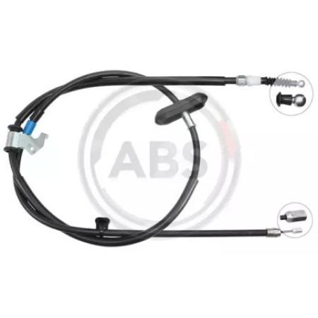 Трос ручного тормоза  Astra/Cruze (12-21) Лев. (K12054)