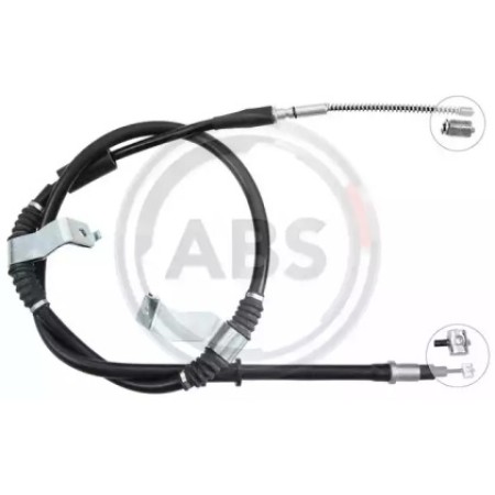 Трос ручного тормоза Gentra/Lacetti/Nubira/Lacetti/Nubira 02- (K17008)