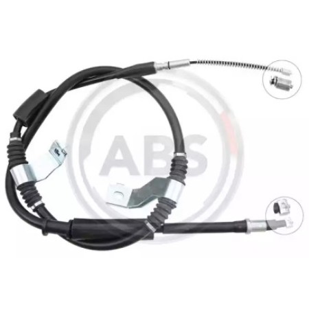 Трос ручного тормоза Gentra/Lacetti/Nubira/Lacetti/Nubira 02- (K17047)