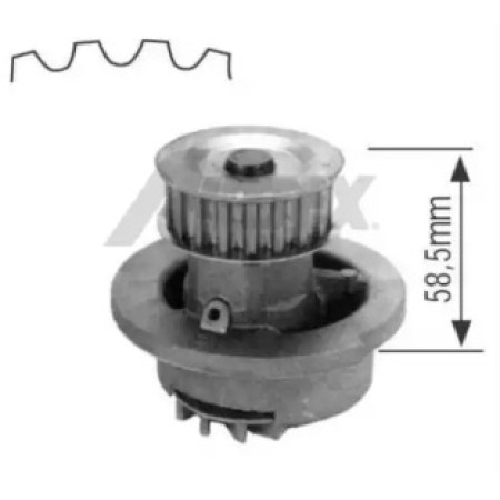 Помпа воды Opel Combo 1.2-1.4 94-01 1164