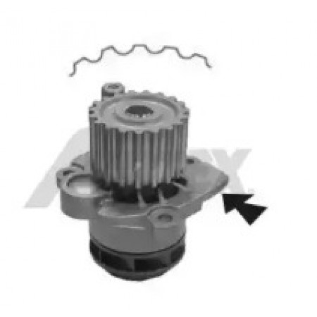 Помпа воды VW T5/Caddy 1.9TDI/2.0SDI 03- 1670