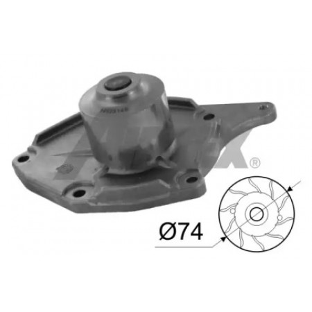 Помпа воды Renault Kangoo 1.5dCi 08- (d=74mm) 1746
