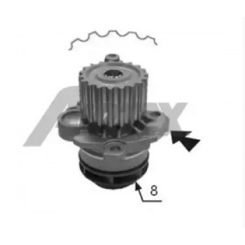 Помпа воды VW Caddy III 2.0TDI 07-10/Golf IV 1.9TDI 98- 1998