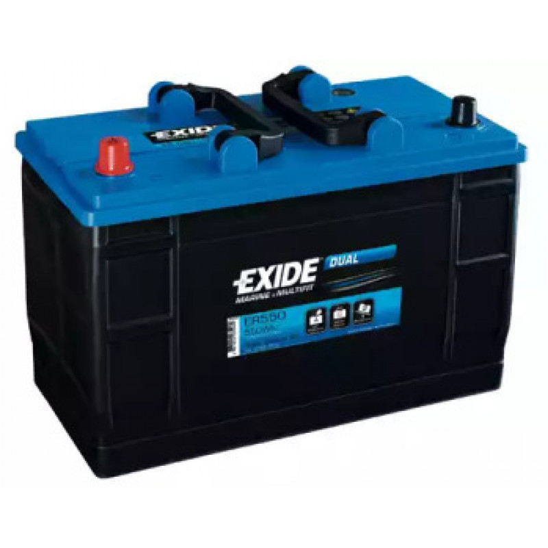 Аккумуляторная батарея 115Ah/760A (350x175x235/+L/B00) (Dual/для водного транспорта) (ER550)