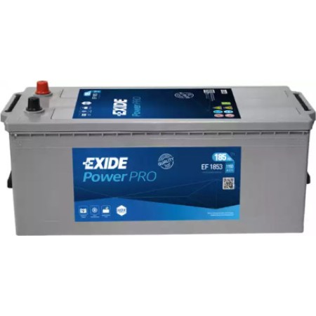 Аккумуляторная батарея 185Ah/1150A (513x223x223/+L/B00) Professional Power HDX (EF1853)