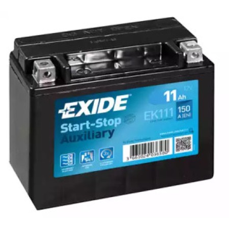 Акумуляторна батарея 11Ah/150A (150x90x130/+L) (Start-Stop/вспомогательная) (EK111)