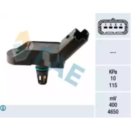 Датчик давления наддува Peugeot Partner/Citroen Berlingo 1.4/1.6 96- 15035