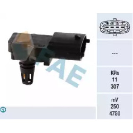 Датчик давления наддува Iveco Daily III/IV/V 2.3/3.0 04-14 15036