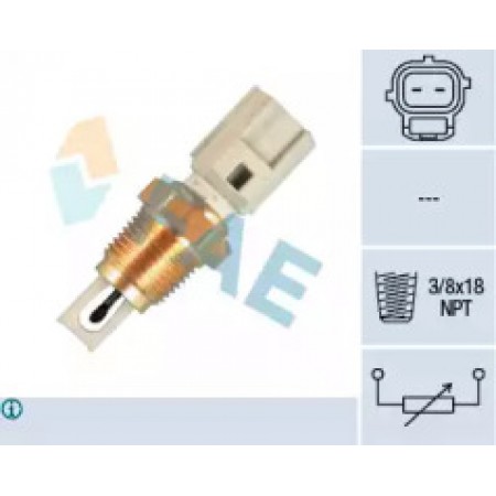 Датчик температуры впускаемого воздуха Ford Transit 2.5DI/TD 94-06 (3/8x18 NPTF) (серый) 33426