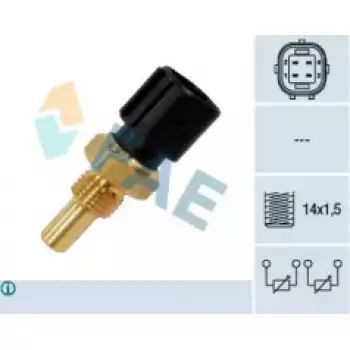 Датчик температуры охлаждающей жидкости MB Sprinter/VW LT 2.3 -06 (4 конт.) (M14x1.5) 33860