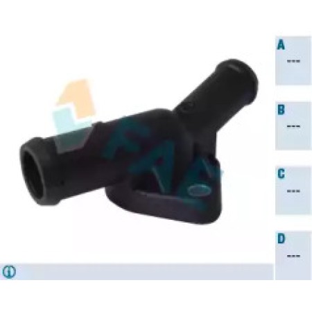 Фланец системы охлаждения VW T4 2.0/1.9TD 90-03 54355