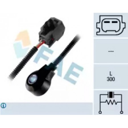 Датчик детонации Ford Transit 2.3 16V/2.4TDCi 04-14 (300mm кабель) 60232