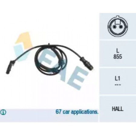 Датчик ABS (задний) Renault Megane II/Scenic II 1.4-2.0 02- 78144