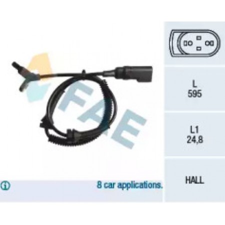 Датчик ABS (передний) Ford Transit/Connect 1.8TDCi 02-13 78152