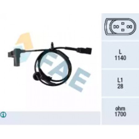 Датчик ABS (передний) Ford Transit 00- 78345