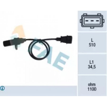 Датчик положения коленвала Citroen Jumper 2.8HDi 98- 79007