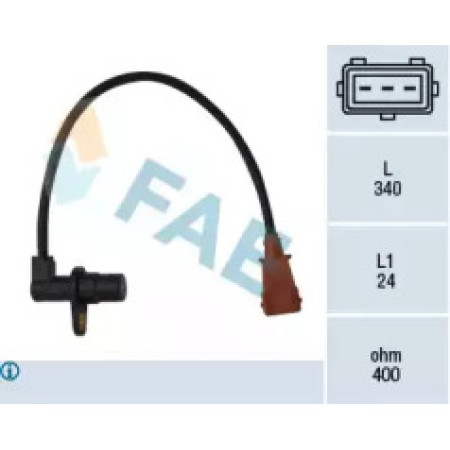 Датчик положения коленвала Citroen Jumper 2.0 94-02/Berlingo 1.8/1.9D 97- 79033