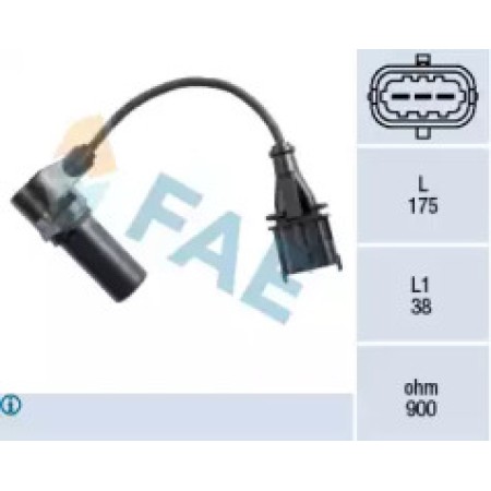 Датчик положения коленвала Fiat Ducato/Iveco Daily III/IV  2.3JTD 02- 79222