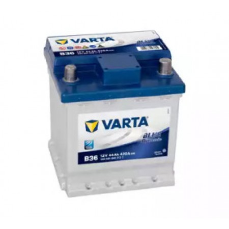 Аккумуляторная батарея 44Ah/420A (175x175x190/+R/B13) Blue Dynamic B36 (5444010423132)