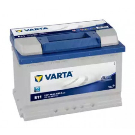 Акумуляторна батарея 74Ah/680A (278x175x190/+R/B13) Blue Dynamic E11 (5740120683132)