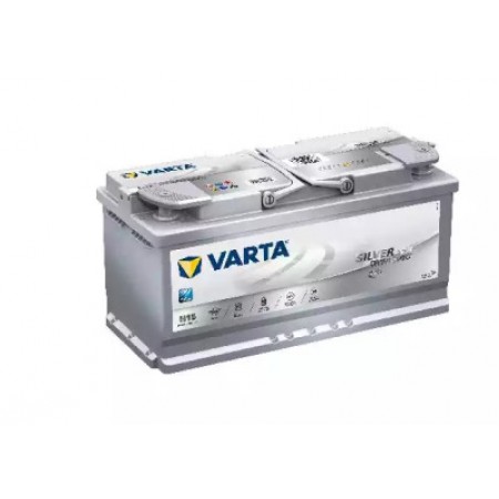 Аккумуляторная батарея 105Ah/950A (393x175x190/+R/B13) (Start-Stop AGM) Silver Dynamic H15 (605901095 D852)