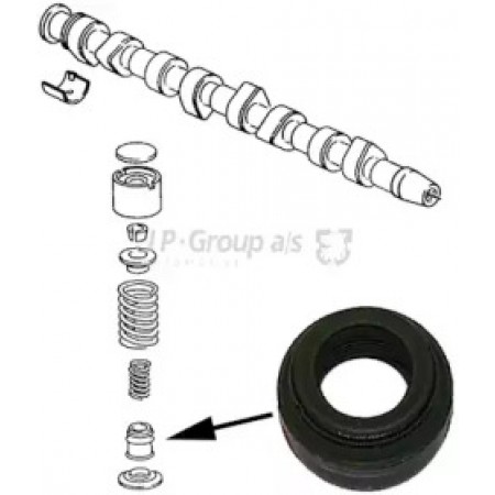Сальник клапана Partner/Jumper/Expert/Doblo 1.9D 96- (8mm) (1111352700)