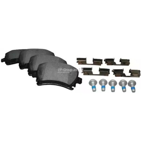 Тормозные колодки задние Caddy III/Golf V/Audi A4 03- (1163705410)