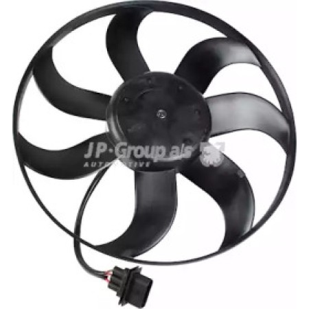 Вентилятор радиатора Fabia/Roomster/Polo (392mm/300W/+AC) (1199103500)