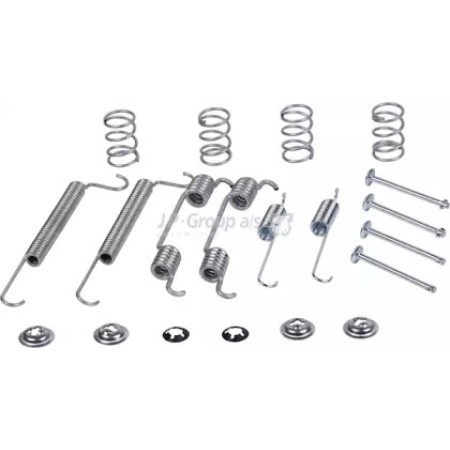 Комплект пружинок барабанных тормозов зад ASTRA/COMBO/VECTRA 91- 203х40 (1263950110)