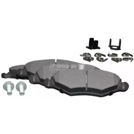 Тормозные колодки перед. Peugeot 206 98- (bosch) (4163600910)